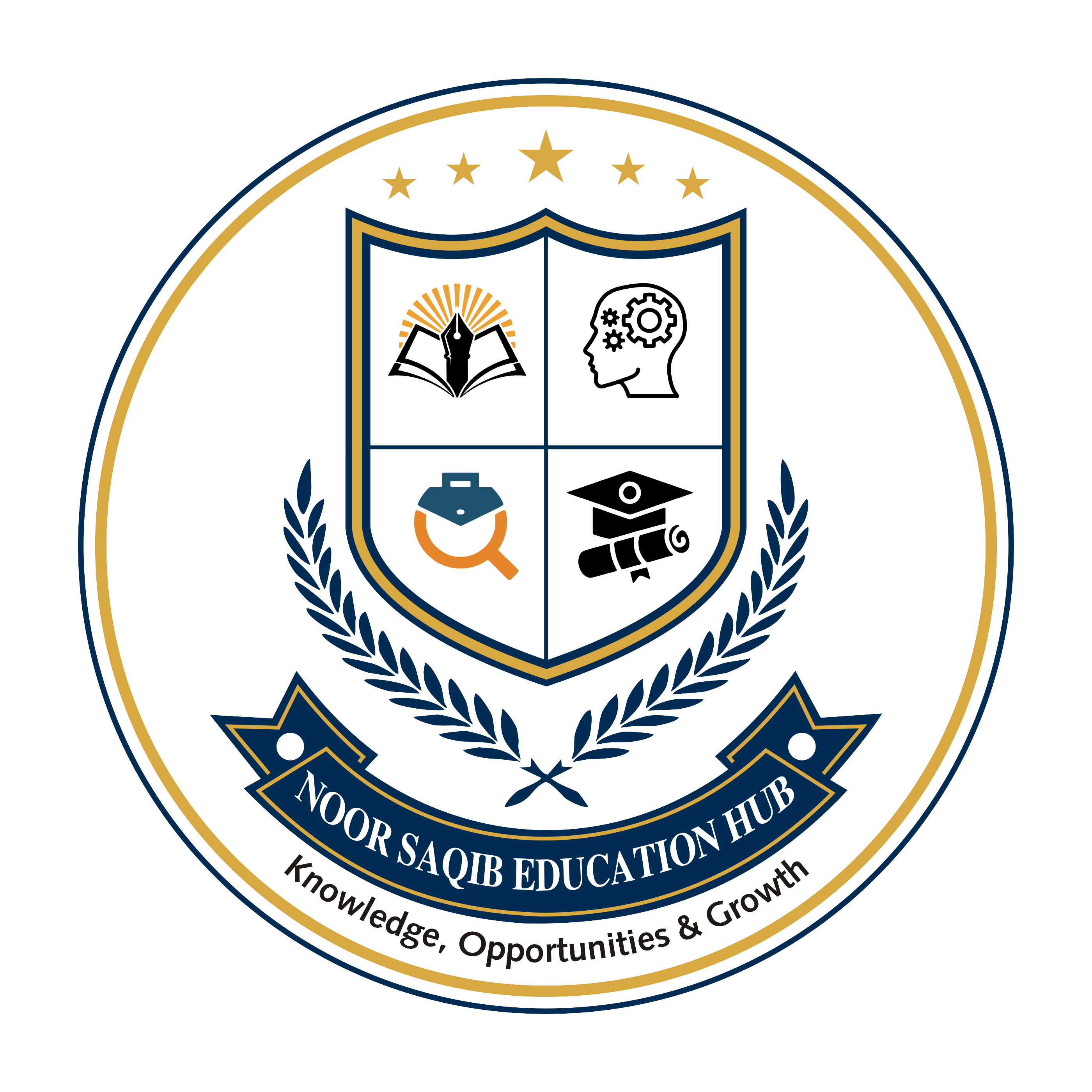 Saqib Education Hub Logo